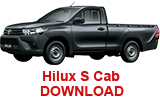 Hilux S Cab 1 - Download Brochure