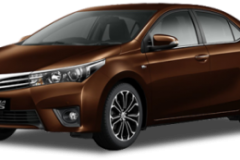 Toyota Corolla Altis Bali Dark Brown Mica Metallic - All New Corolla Altis
