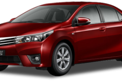 Toyota Corolla Altis Bali Red Mica Metallic - All New Corolla Altis