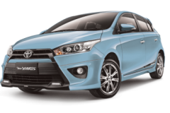 Toyota Yaris Bali Frozen Blue Metallic - All New Yaris