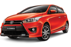 Toyota Yaris Bali Orange Metallic - All New Yaris