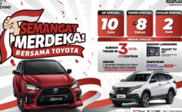 Promo Toyota Bali hari Kemerdekaan republic Indonesia 2026