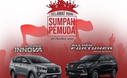 Info promo Toyota Bali memperingati hari sumpah pemuda 2026