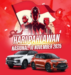 Promo Toyota Bali khusus pada Hari Pahlawan November 2026