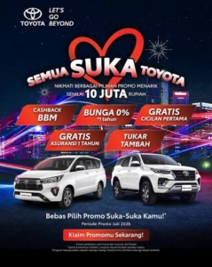 Promo Toyota bali di ulang tahun kabupaten Jembrana Bali Toyota Bali Toyota Denpasar Promo 2026 Promo Toyota bali di ulang tahun kabupaten Jembrana Bali