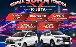 Promo Toyota bali di ulang tahun kabupaten Jembrana Bali