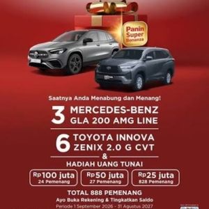 Info promo Toyota Bali di hari bank Indonesia